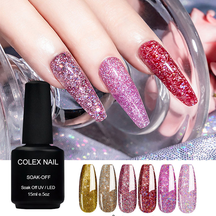 15ML Home DIY GLITTER ဂျယ်လ်ပိုလန်