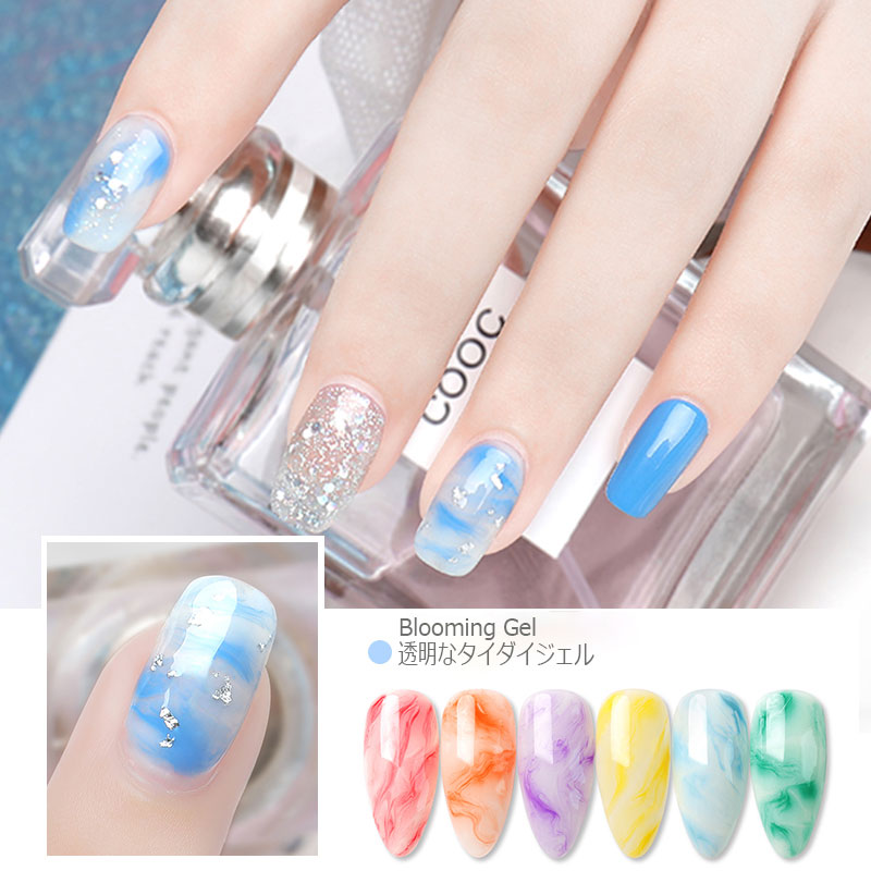 Gel လက်သည်းပိုလန်ကို Blooming Magic Withcolor