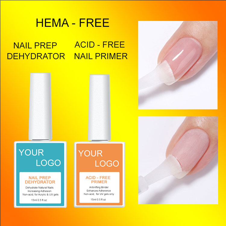 Nail Dehydrator နှင့် အက်ဆစ်ကင်းသော Nail Primer