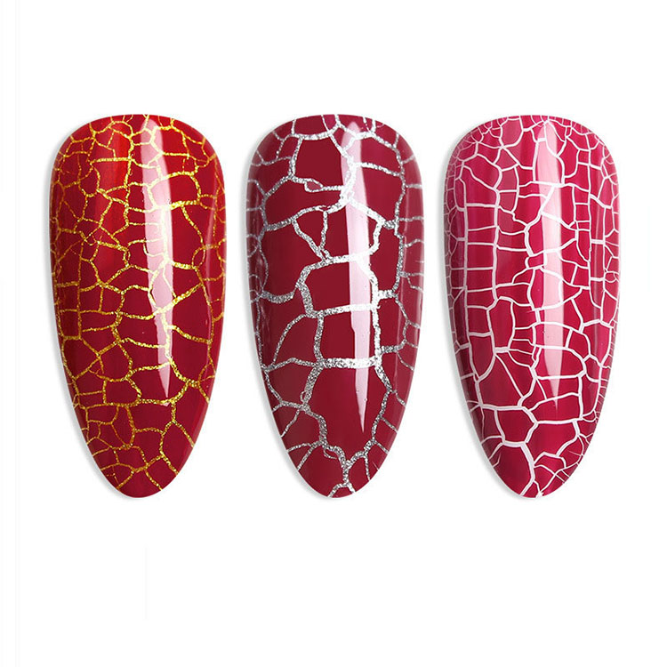 ထူထပ်သောဖုံးအုပ် crack gel polish ကို